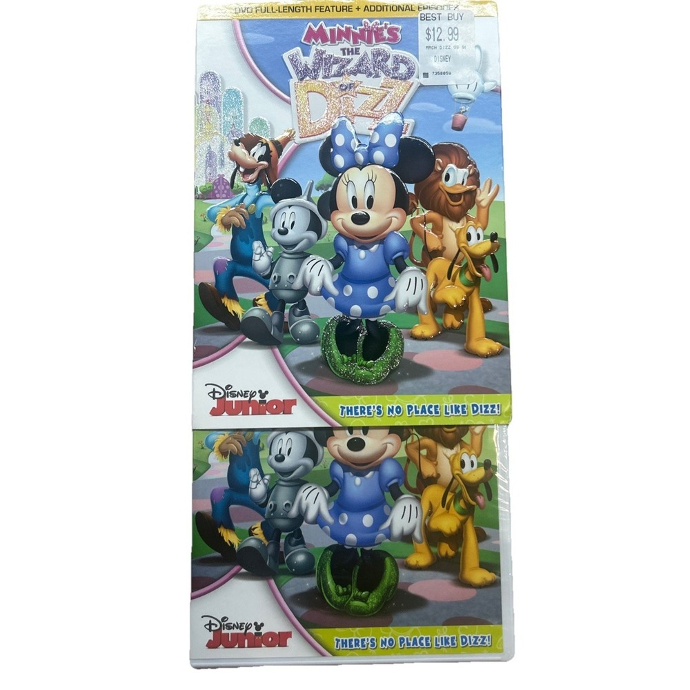 Minnie's The Wizard of Dizz (DVD,‎ 2013) BRAND NEW, SEALED, Slip Cover